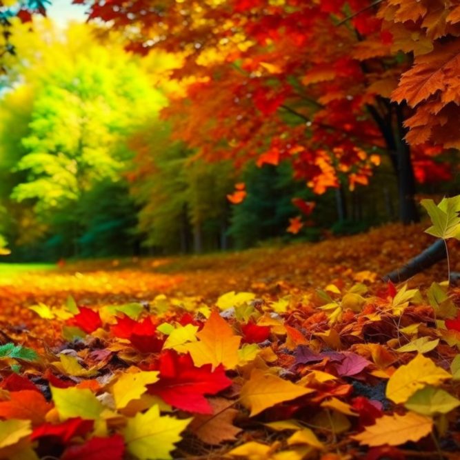 Осень в лесу фотография