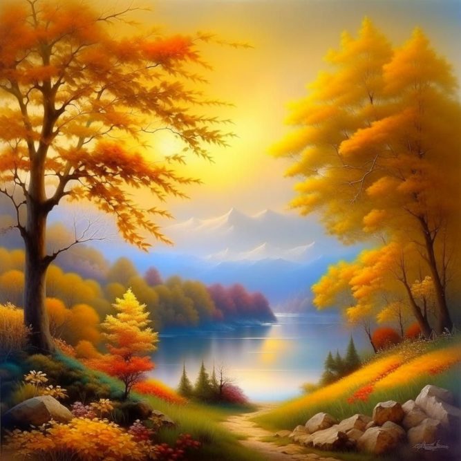 Осень красивые картинки