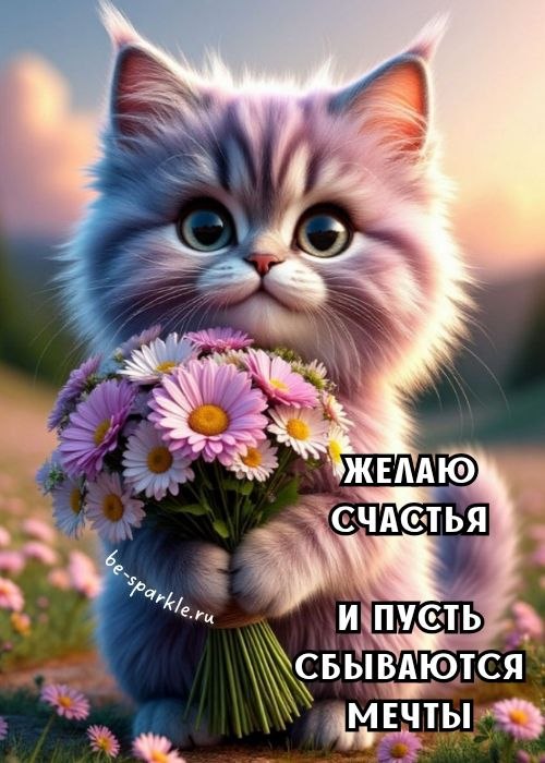 желаю счастья и пусть сбываются мечты